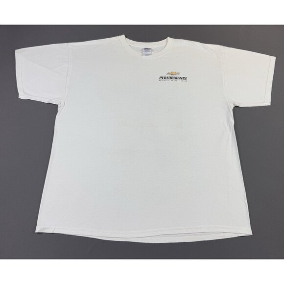 Rare Vintage Y2K Chevrolet Camaro Performance Racing Art White Shirt XL Logo - Picture 2 of 6